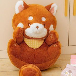 Red Panda Plushie | Cute Lolita Stuffed Animal Toy Doll Gift Adults Kids
